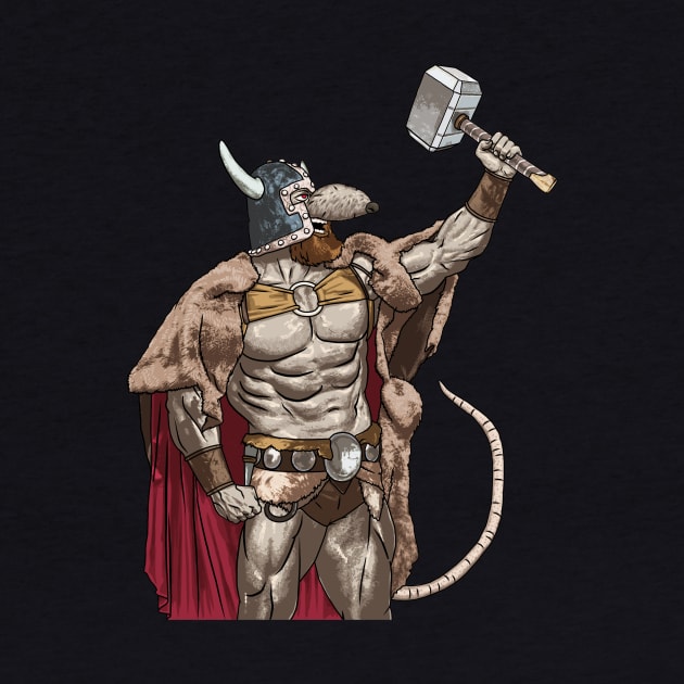 Guilty Viking Rat by Home gym rats 